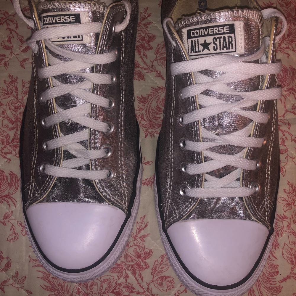 Silver Converse All-Star